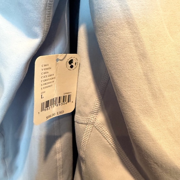 NWT FP Movement You’re A Peach Outdoor Layer Ice Grey Large - Picture 9 of 11